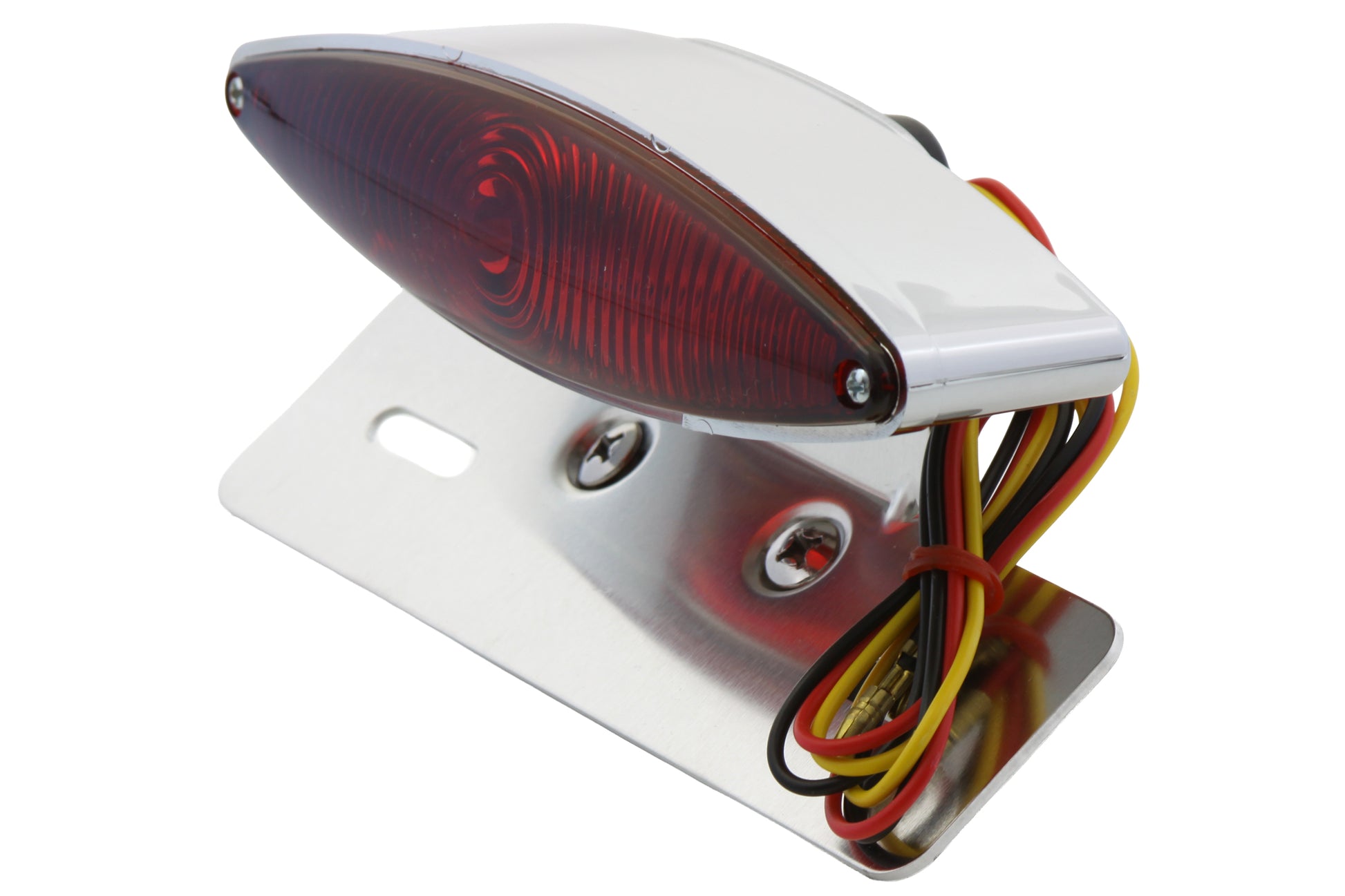Chrome Snake Eye Fender Mount Tail Lamp Kit