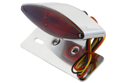 Chrome Snake Eye Fender Mount Tail Lamp Kit