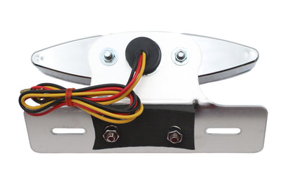 Chrome Snake Eye Fender Mount Tail Lamp Kit