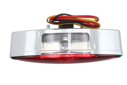 Chrome Snake Eye Style Tail Lamp