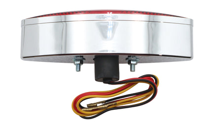 Chrome Snake Eye Style Tail Lamp