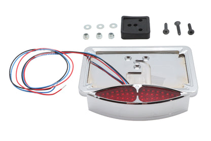 Chrome Katz Eyez LED Tail Lamp Kit Fender Mount Type