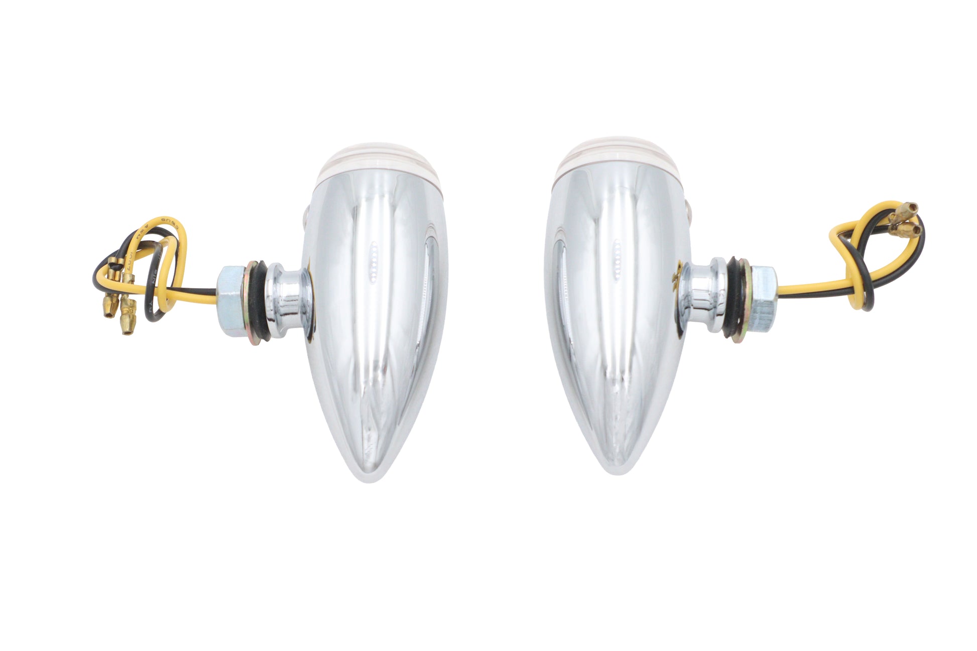 Mini LED Bullet Clear Lens Marker Lamp Set