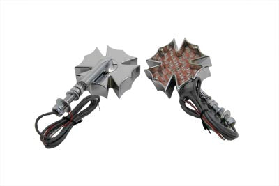 Fireman Cross Turn Signal Set Short Stud Type
