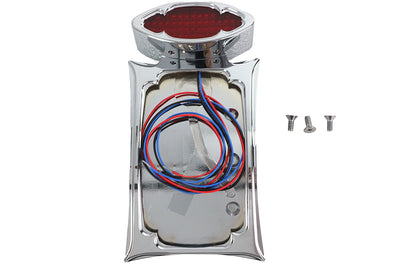 Curved Tail Lamp and License Plate Set Odin Style
