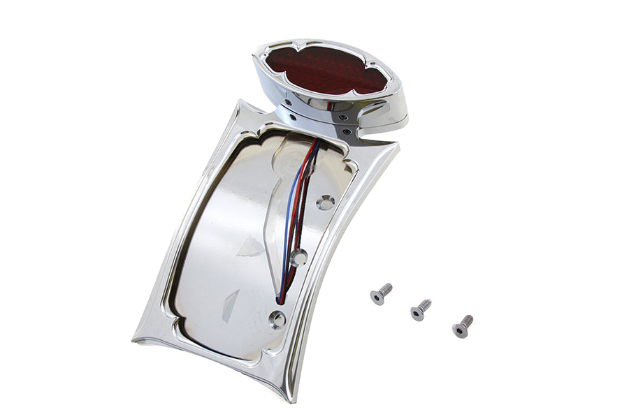 Curved Tail Lamp and License Plate Set Odin Style