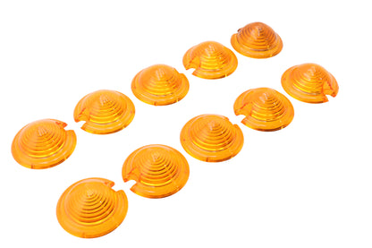 Bullet Style Marker Lamp Amber Lens