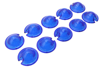 Bullet Style Marker Lamp Blue Lens