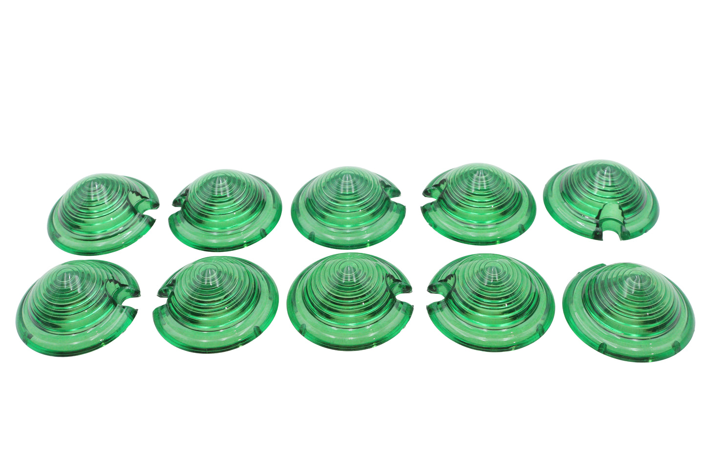 Bullet Style Marker Lamp Green Lens