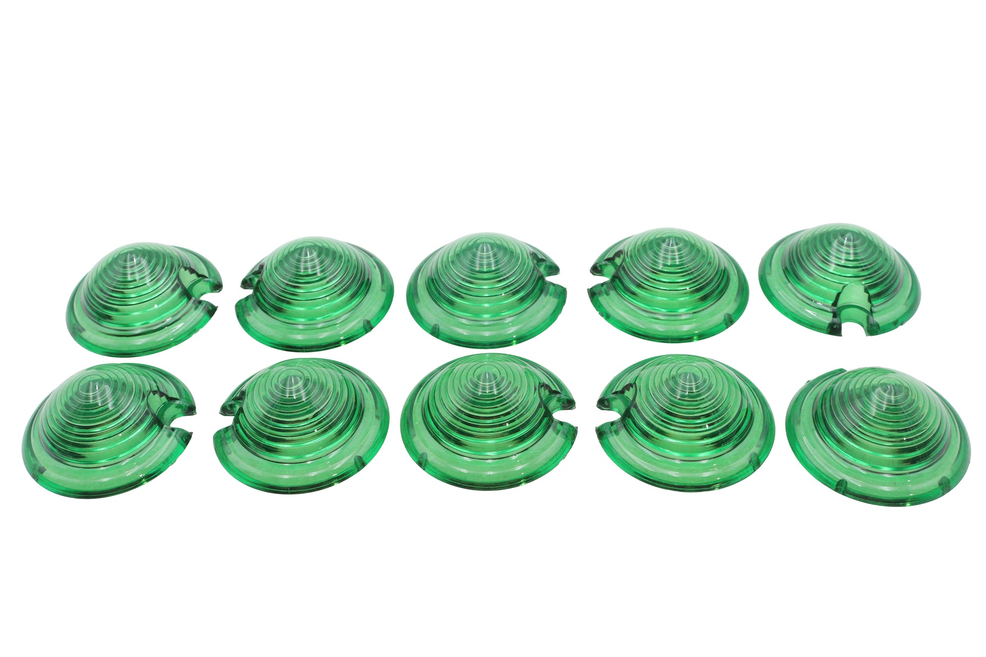Bullet Style Marker Lamp Green Lens