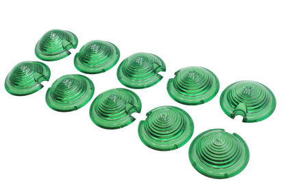 Bullet Style Marker Lamp Green Lens