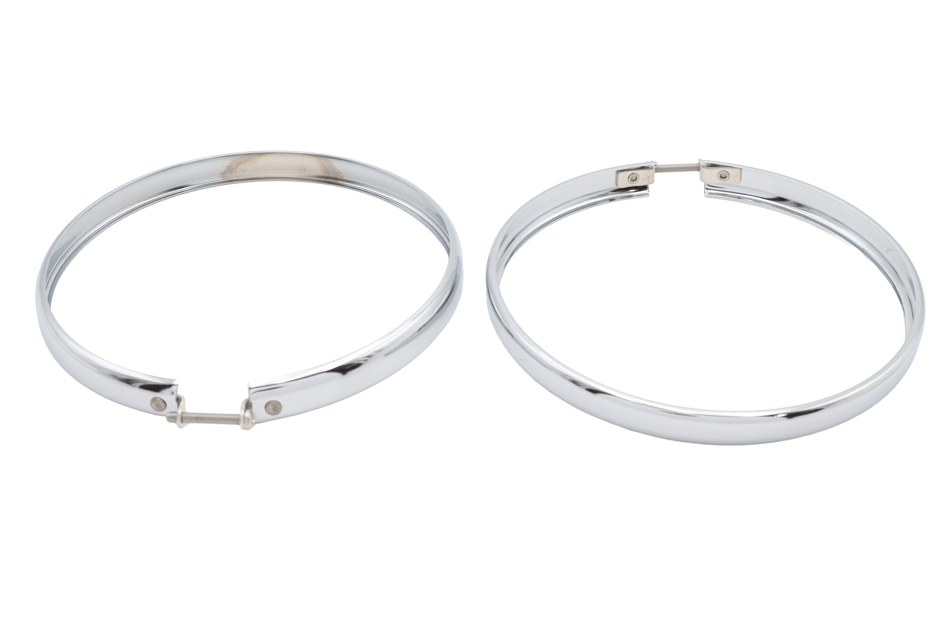 5-3/4 Headlamp Chrome Outer Rim Set