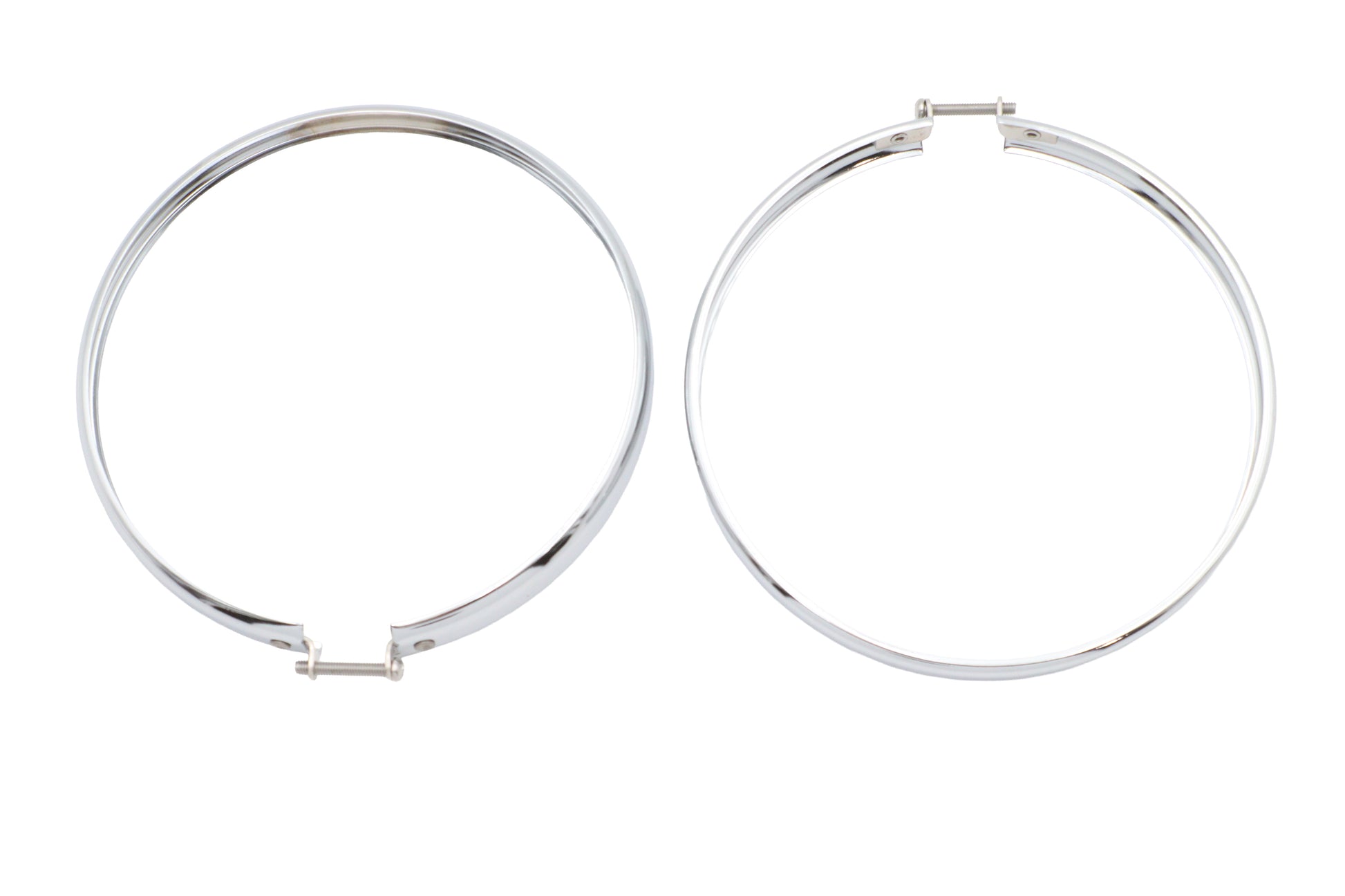 5-3/4 Headlamp Chrome Outer Rim Set