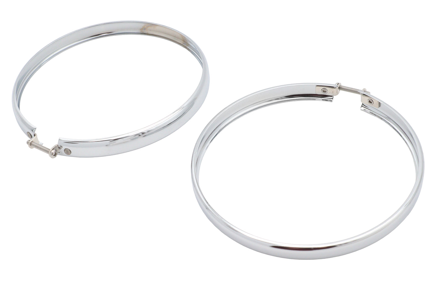 5-3/4 Headlamp Chrome Outer Rim Set