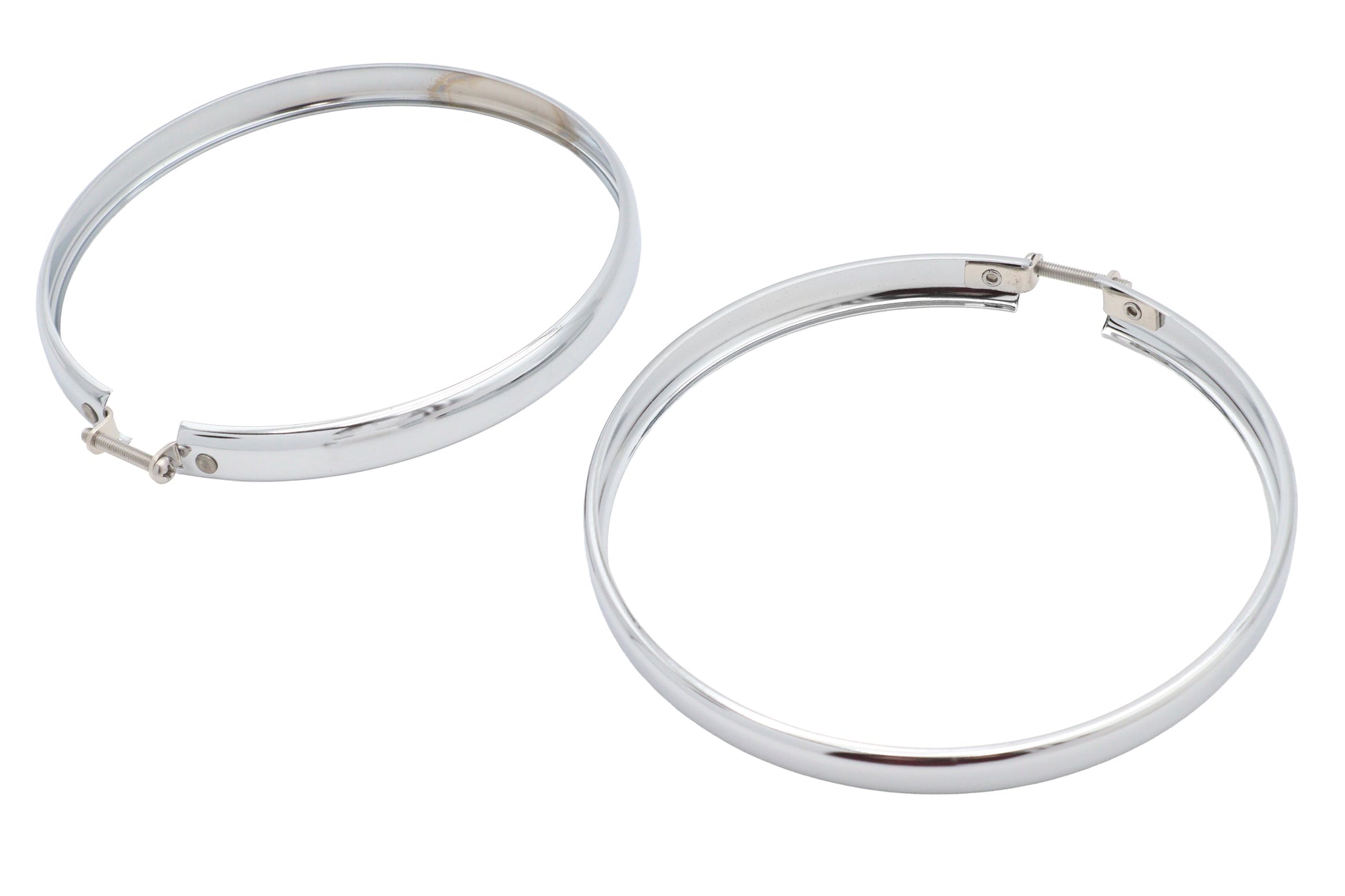 5-3/4 Headlamp Chrome Outer Rim Set
