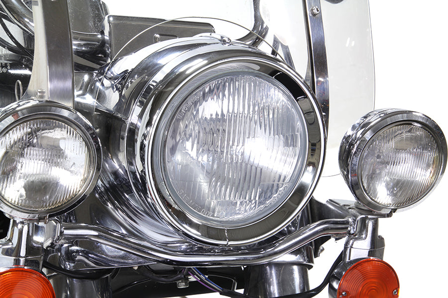 7 Headlamp Chrome Frenched Trim Ring