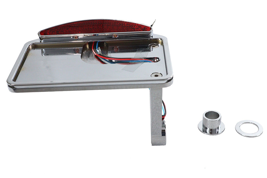Chrome Slice LED Horizontal Tail Lamp Assembly