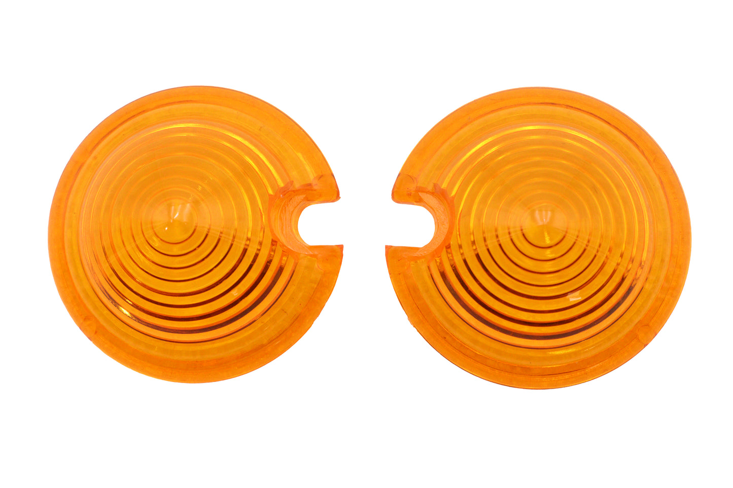 Bullet Style Marker Lamp Amber Lens Set