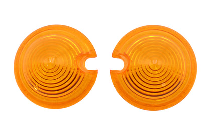 Bullet Style Marker Lamp Amber Lens Set