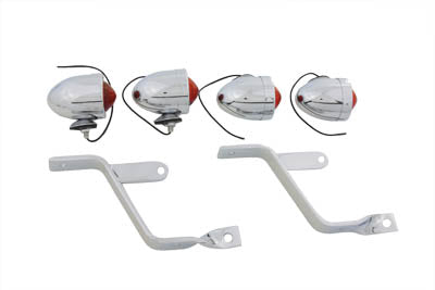 Captain America Style Marker Lamp Kit With Red Lens