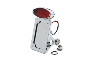Chrome Vertical Tail Lamp Assembly