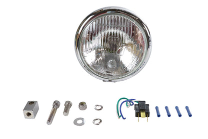 5-3/4 Headlamp Assembly Teardrop Style