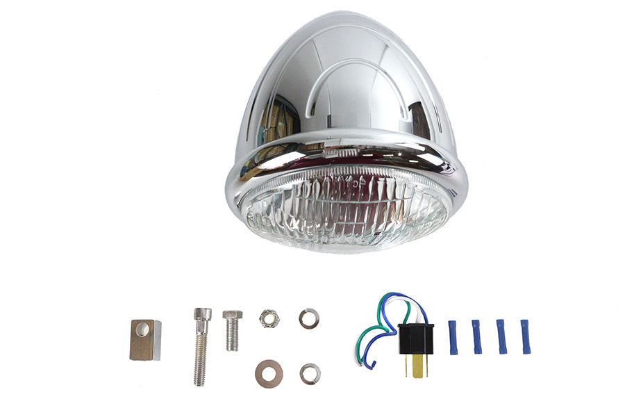 5-3/4 Headlamp Assembly Teardrop Style