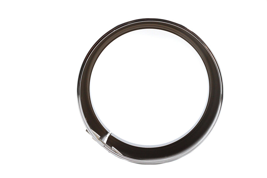 5-3/4 Outer Headlamp Chrome Frenched Trim Ring