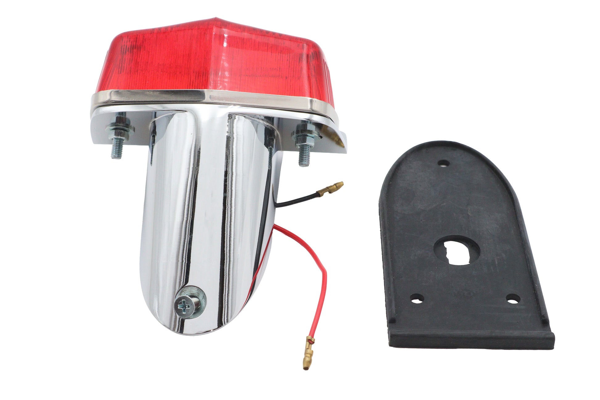 Chrome Sport Tail Lamp Assembly Lucas Style