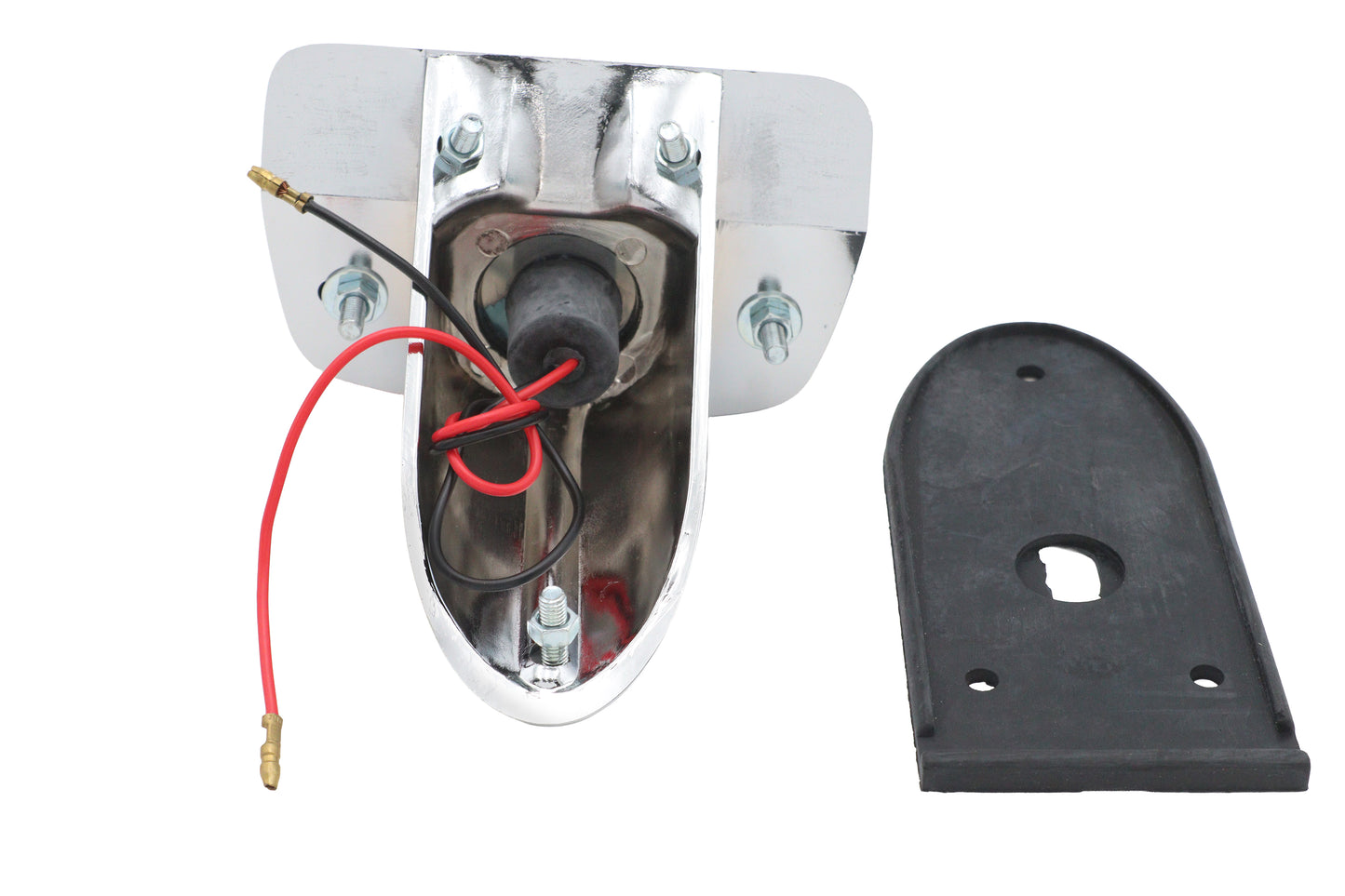 Chrome Sport Tail Lamp Assembly Lucas Style