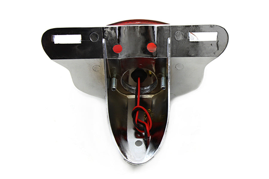 Chrome Cateye Tail Lamp Assembly