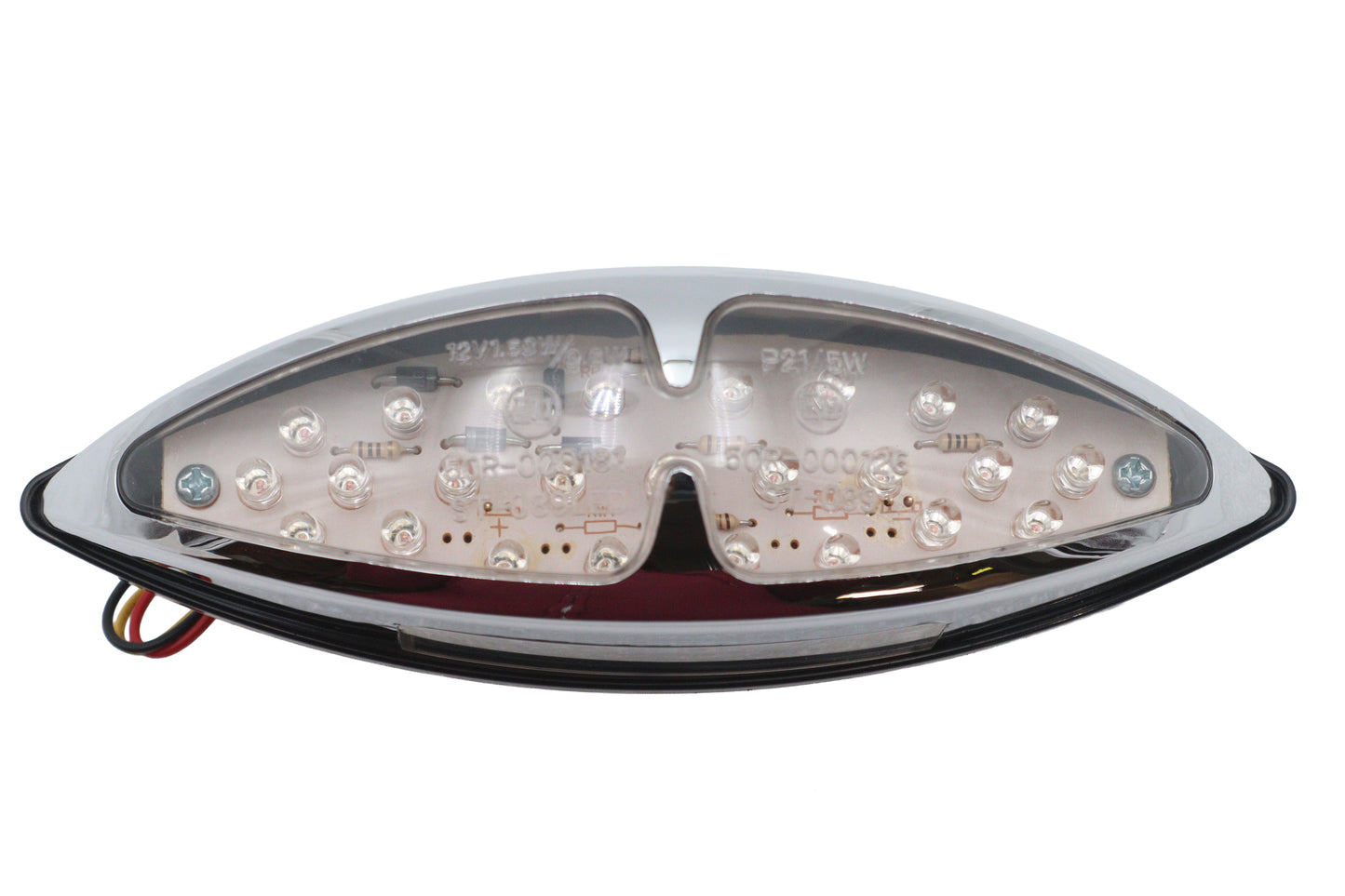 Chrome ABS Big Eye LED Tail Lamp