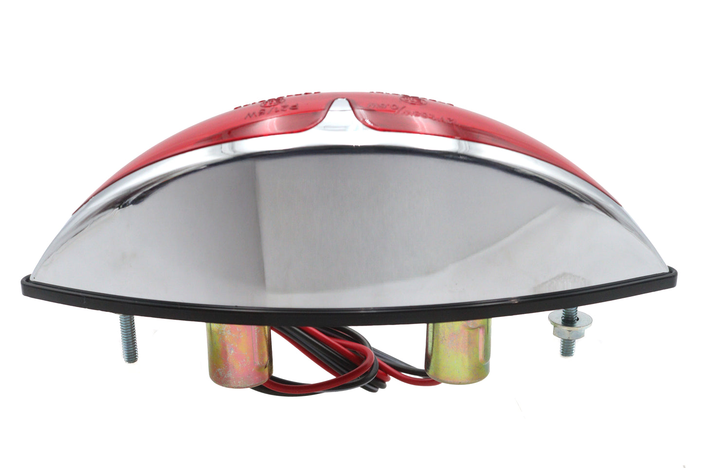 Chrome ABS Big Eye Red Lens Tail Lamp