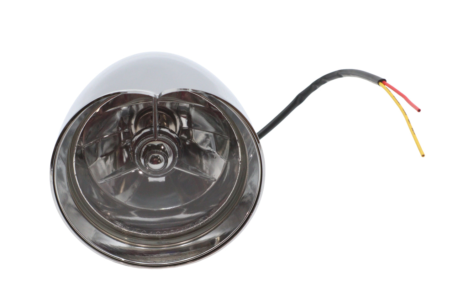 4-1/2 Round Chrome Billet Headlamp