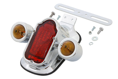 Tail Lamp Assembly Tombstone Style with Bullet Lamp