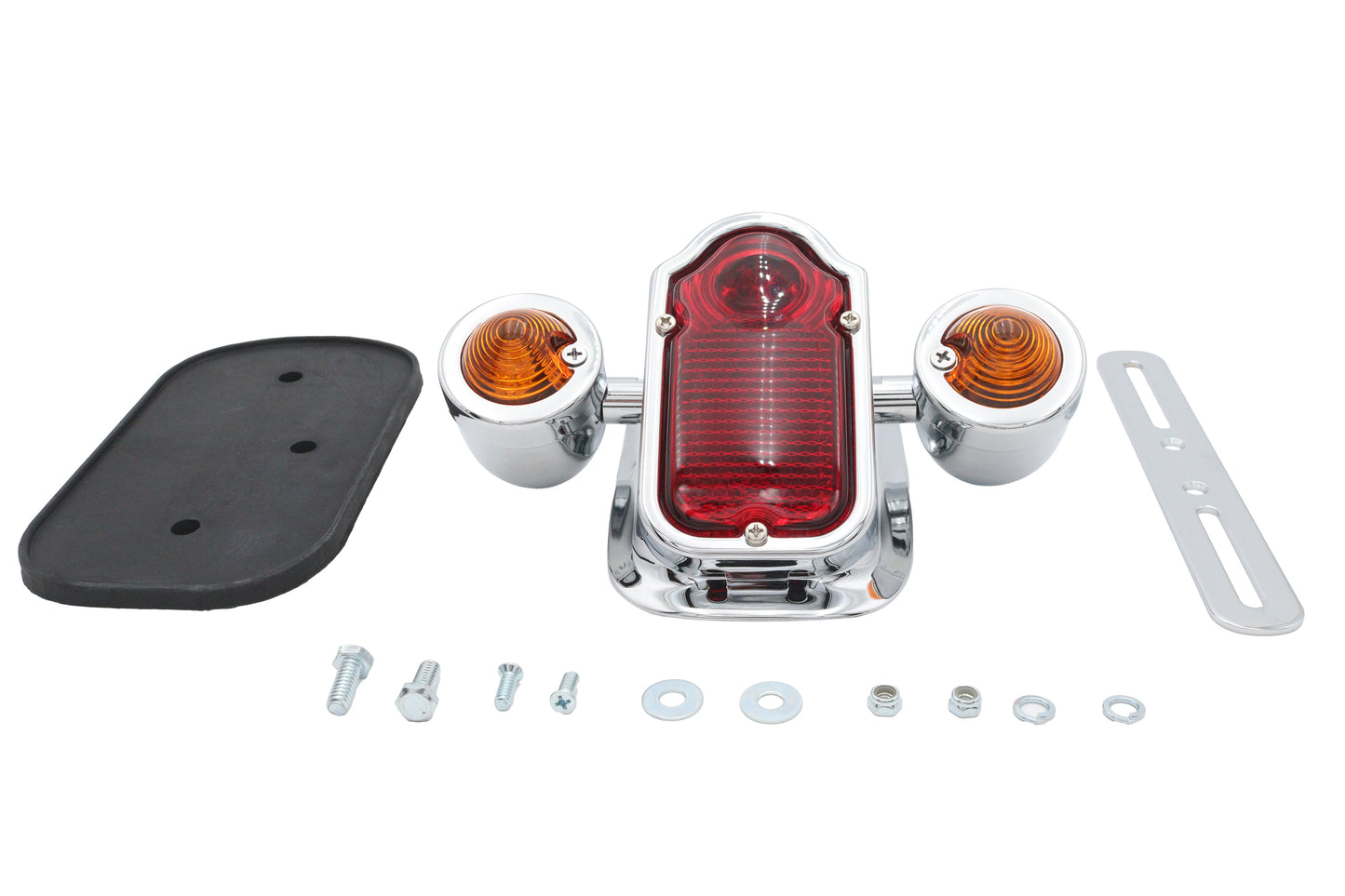 Tail Lamp Assembly Tombstone Style with Bullet Lamp