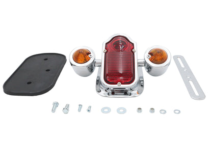 Tail Lamp Assembly Tombstone Style with Bullet Lamp
