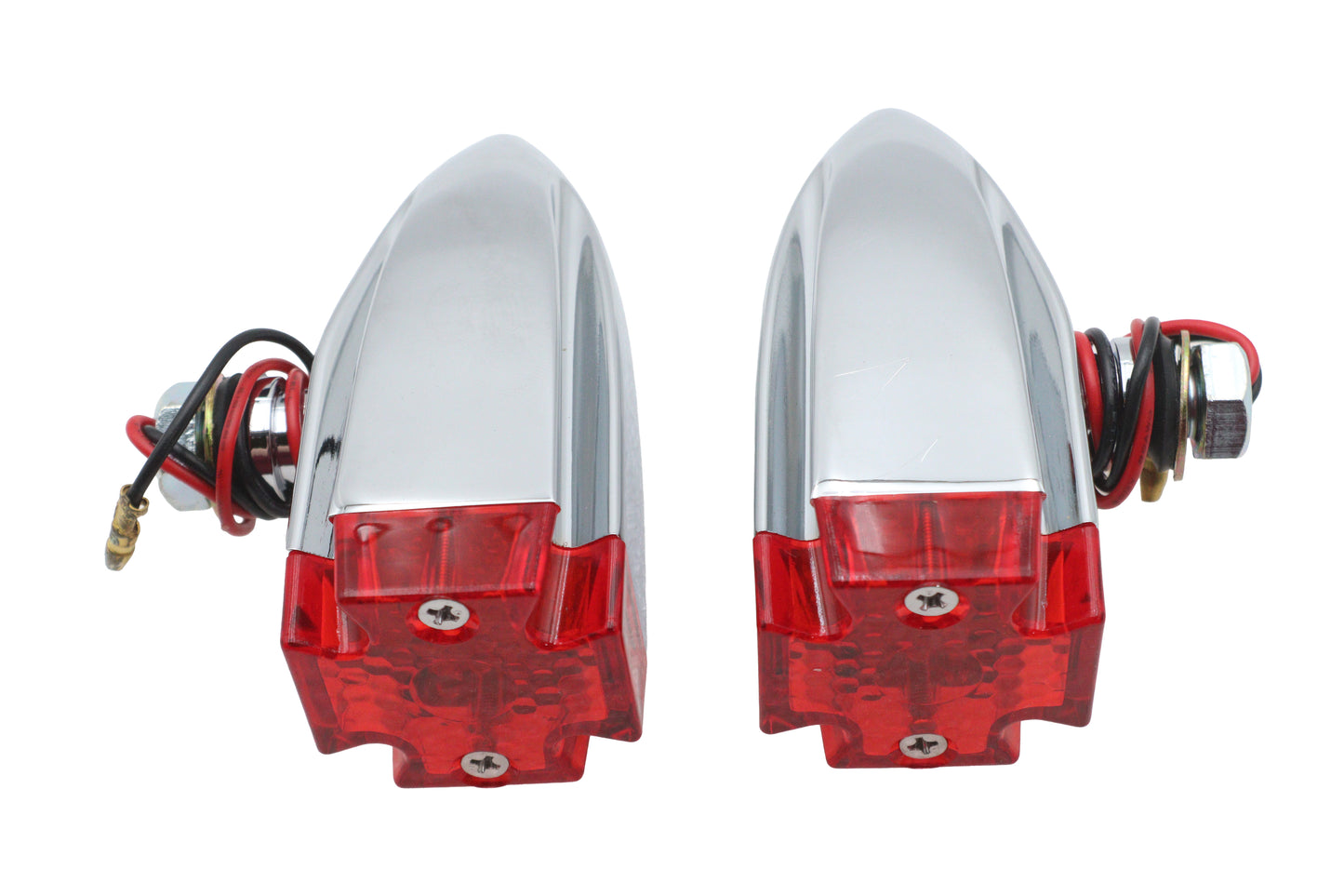 Maltese Red Lens and LED Marker Lamp Set