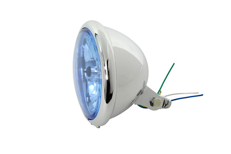 5-3/4 Round Headlamp Bates Style