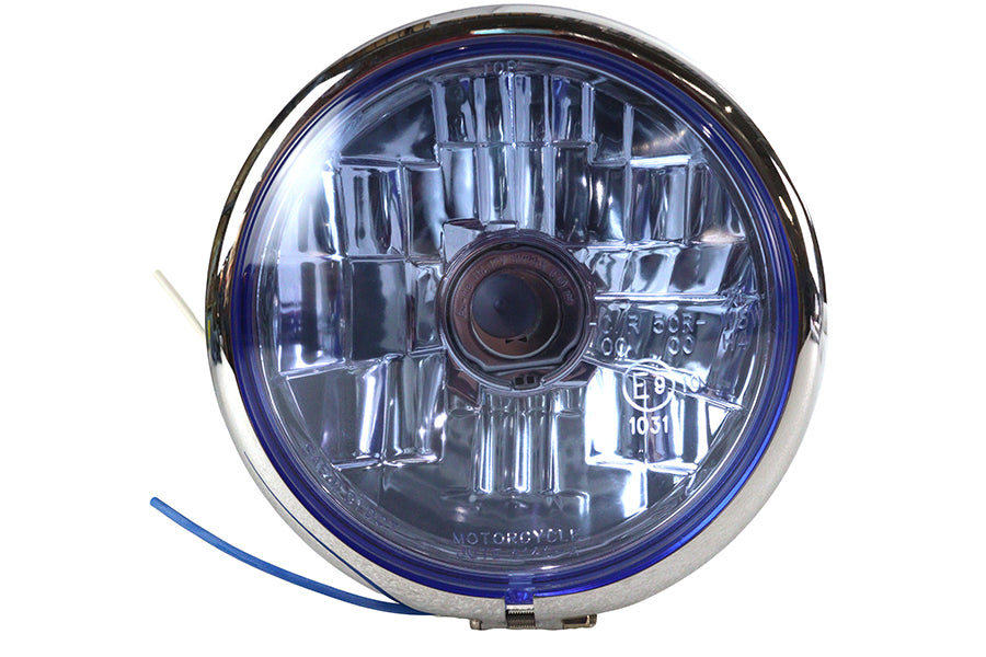 5-3/4 Round Headlamp Bates Style