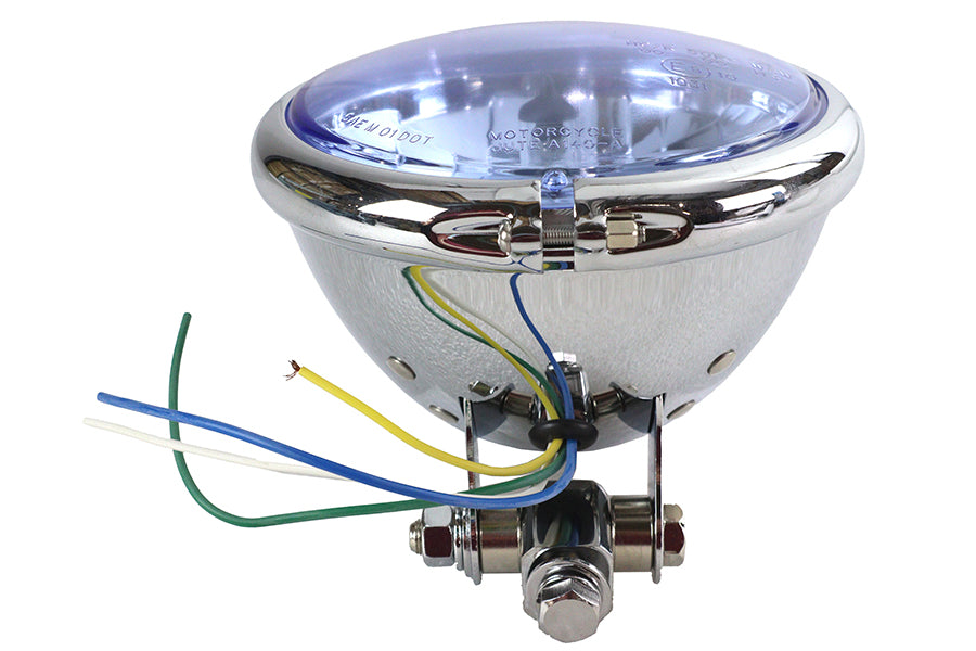 5-3/4 Round Headlamp Bates Style
