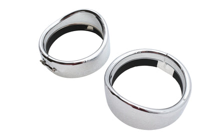 Spotlamp Frenched Trim Ring with Visor