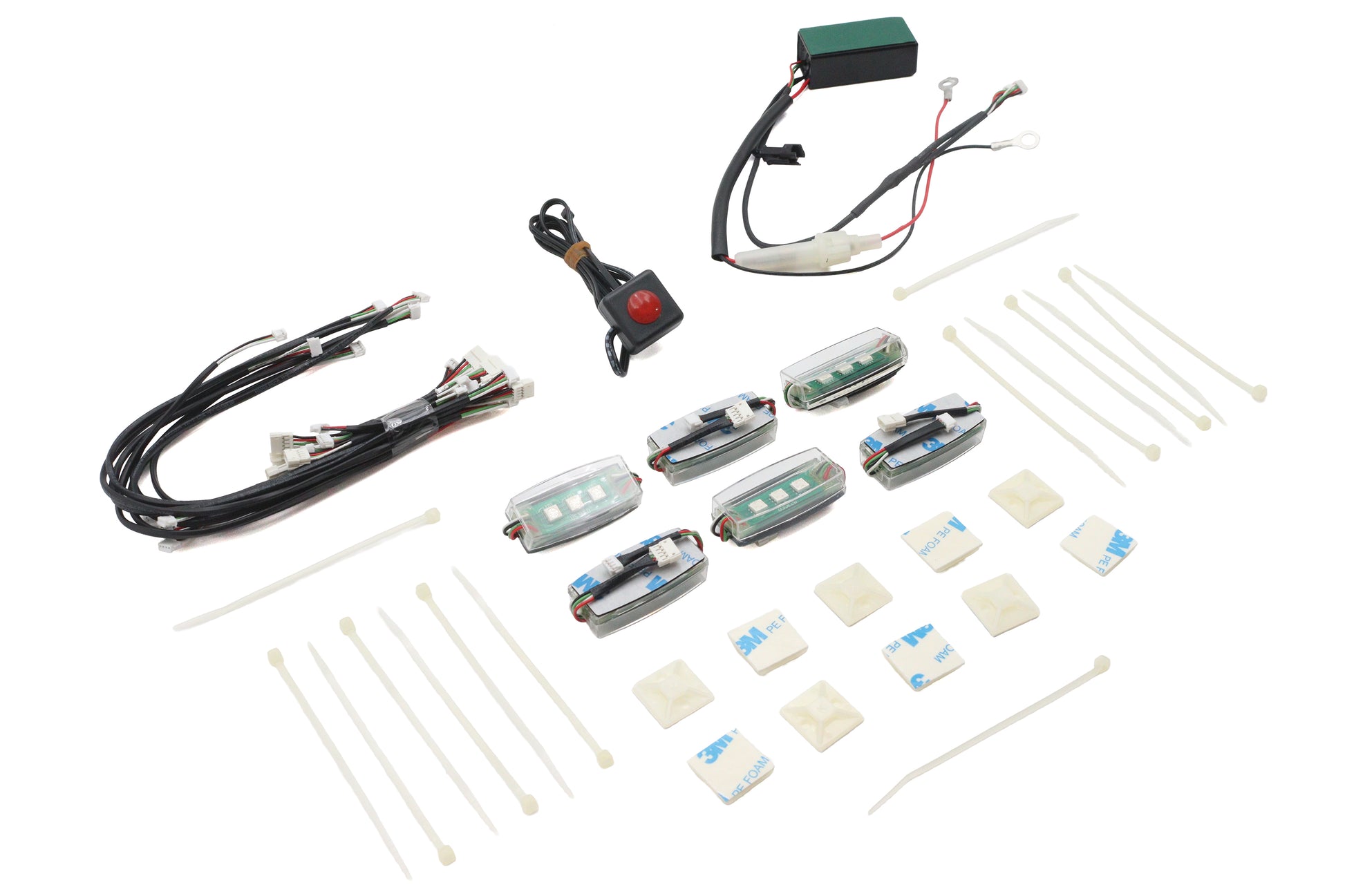 LED Marker Lamp Pod Set with 6 Pods