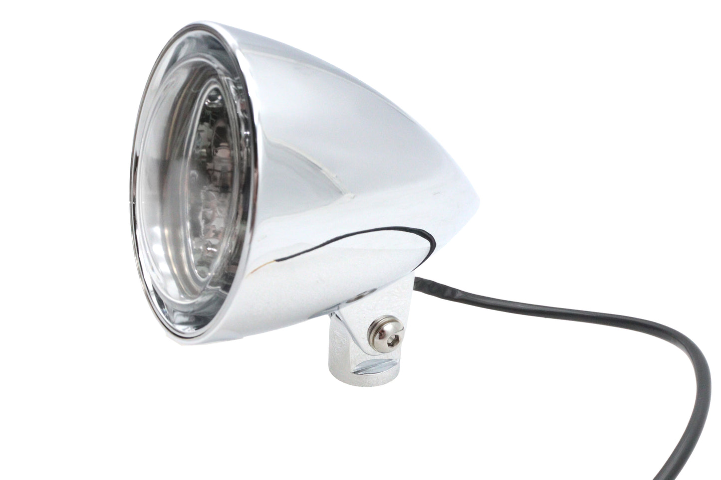 3-1/2 Round Headlamp Billet