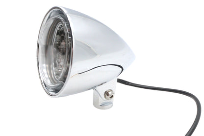 3-1/2 Round Headlamp Billet
