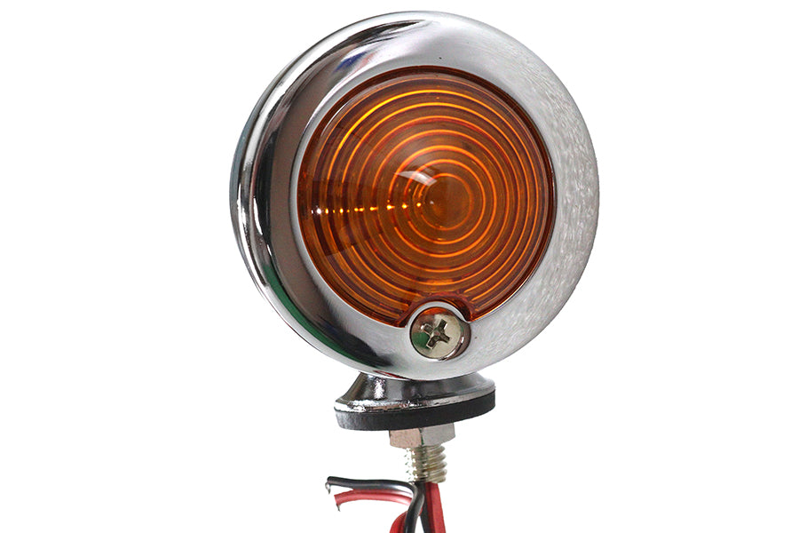 Chrome Bullet Marker Lamp 2 Wire Type