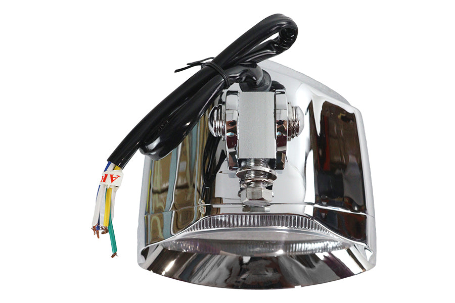 5-3/4 Headlamp Assembly Glow Style with Visor