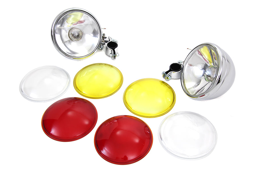 Chrome Spotlamp Set