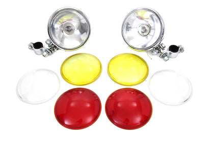 Chrome Spotlamp Set