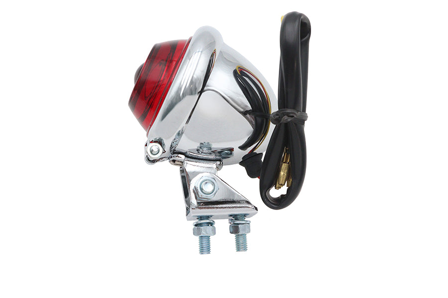 Chrome LED Bullet Style Tail Lamp Assembly